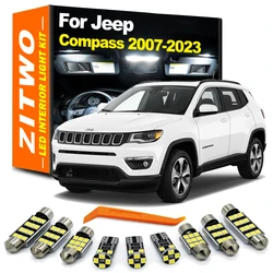 Kit de luces LED interiores CANBUS para Jeep Compass 2007-2024