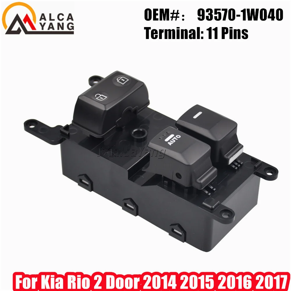 Interruptor elevalunas delantero izquierdo Kia Rio 2014-2017