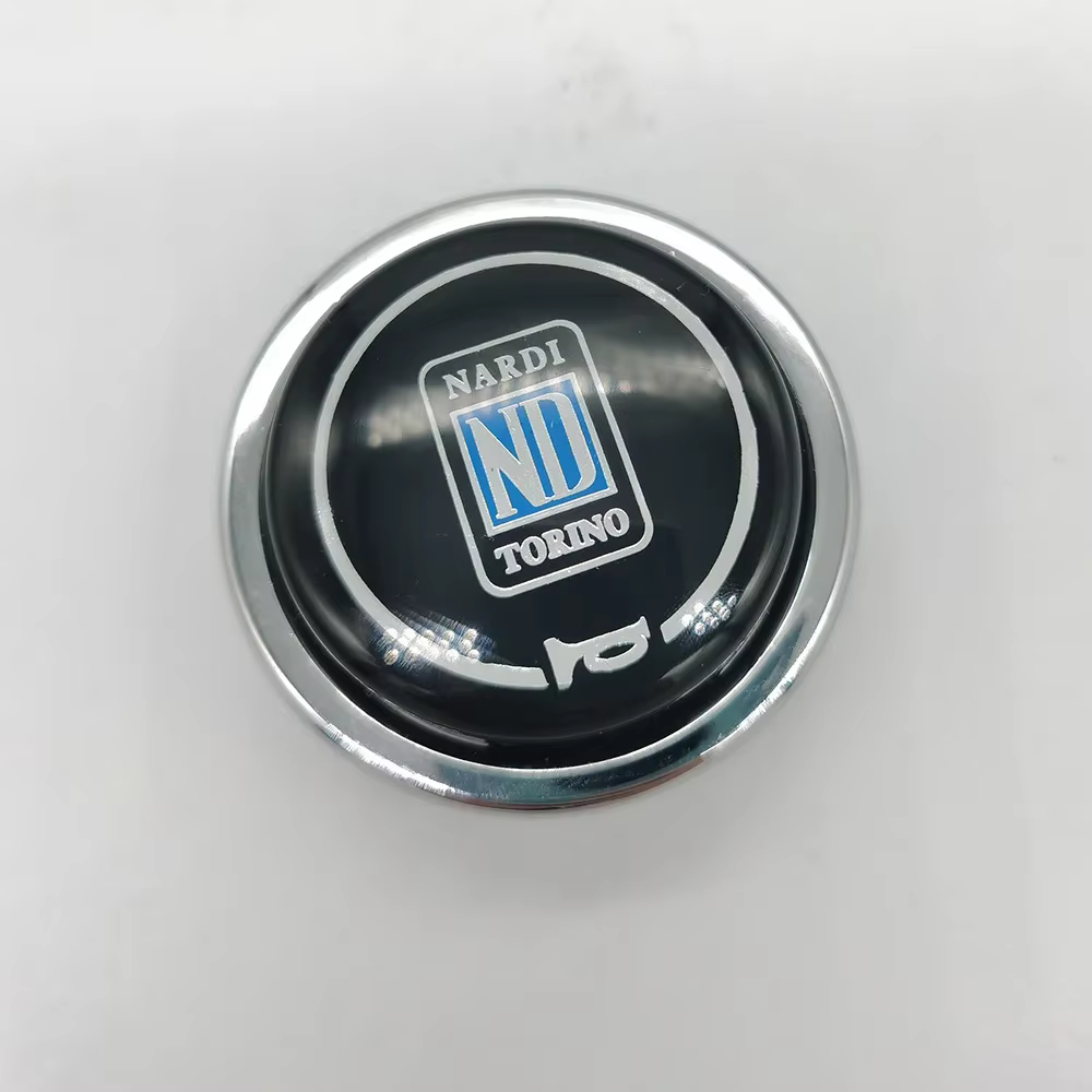 Botón de claxon universal ND para volante deportivo - imagen 4