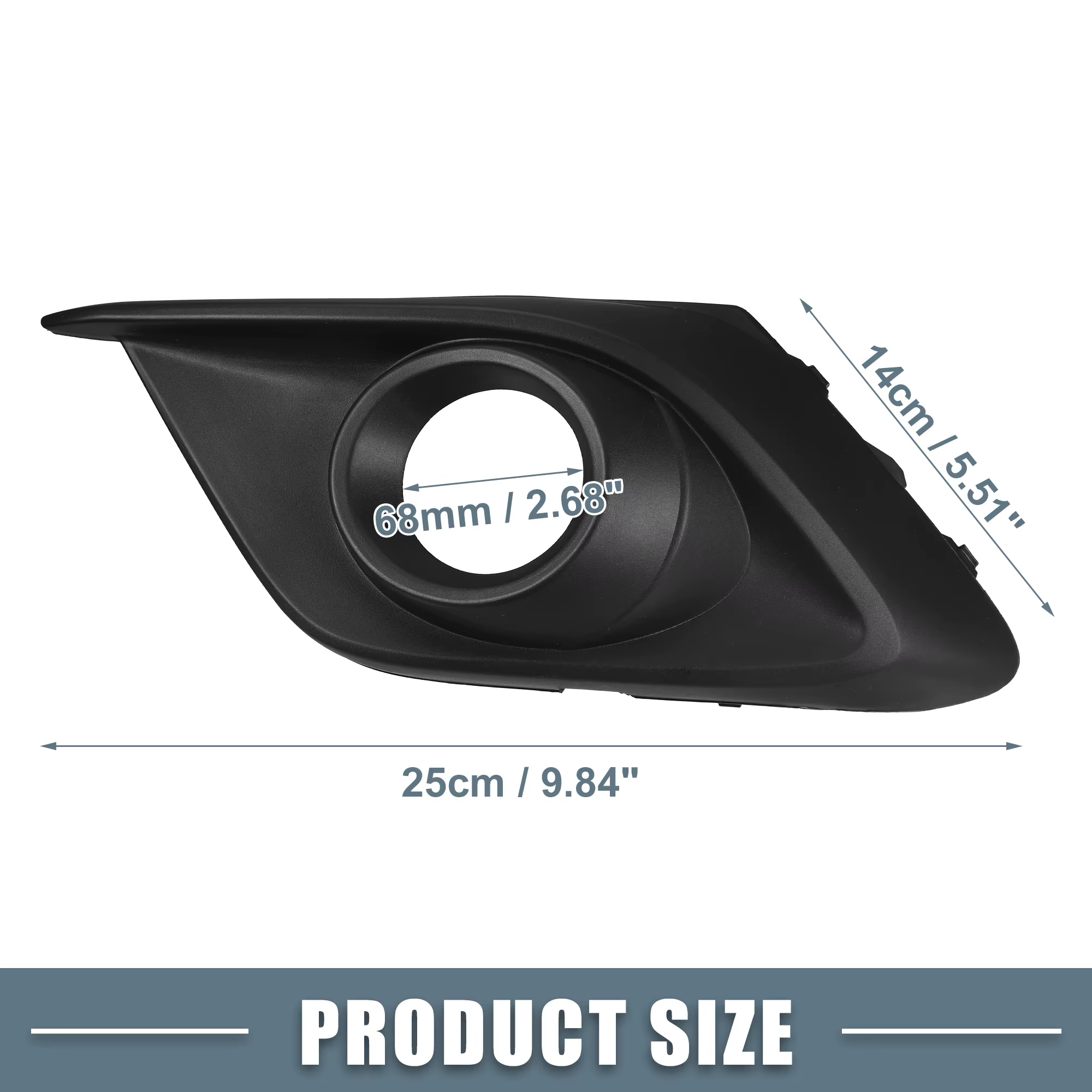 Molduras antiniebla delanteras Autohaux para Mazda 3 2014-16 - imagen 4