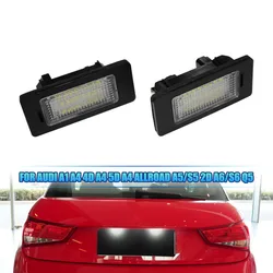 Bombillas LED Canbus para matrícula Audi A1, A4 B8 y Q5 – 6000 K
