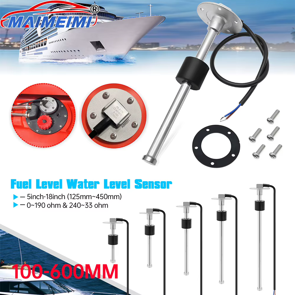 Sensor de nivel de combustible y agua universal con fijación - imagen 2