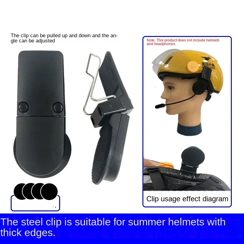Clip de fijación para auriculares Bluetooth en casco de bici eléctrica - imagen 3