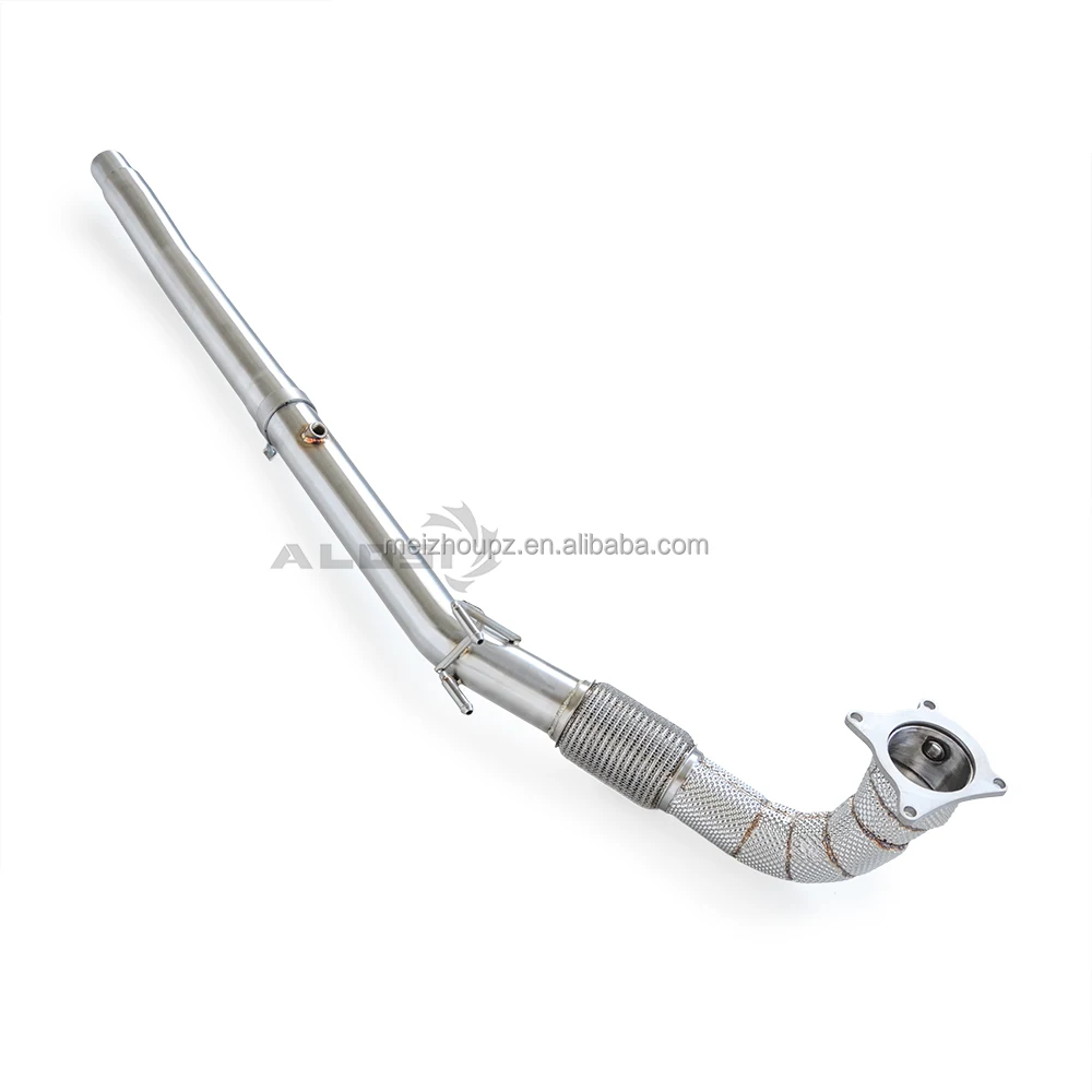 Tubo de escape de acero inoxidable 304 para Audi Q3 2.0 T