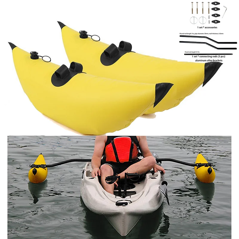 Kit estabilizador kayak hinchable PVC – flotador para canoa