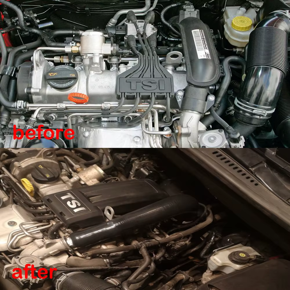 Componentes del kit de válvula Turbo
