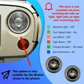 Headlight one set
