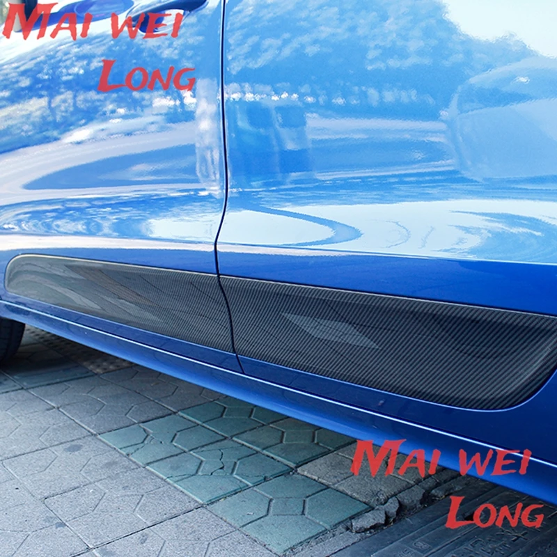 Embellecedor lateral de puerta en fibra de carbono para Porsche Macan - imagen 3