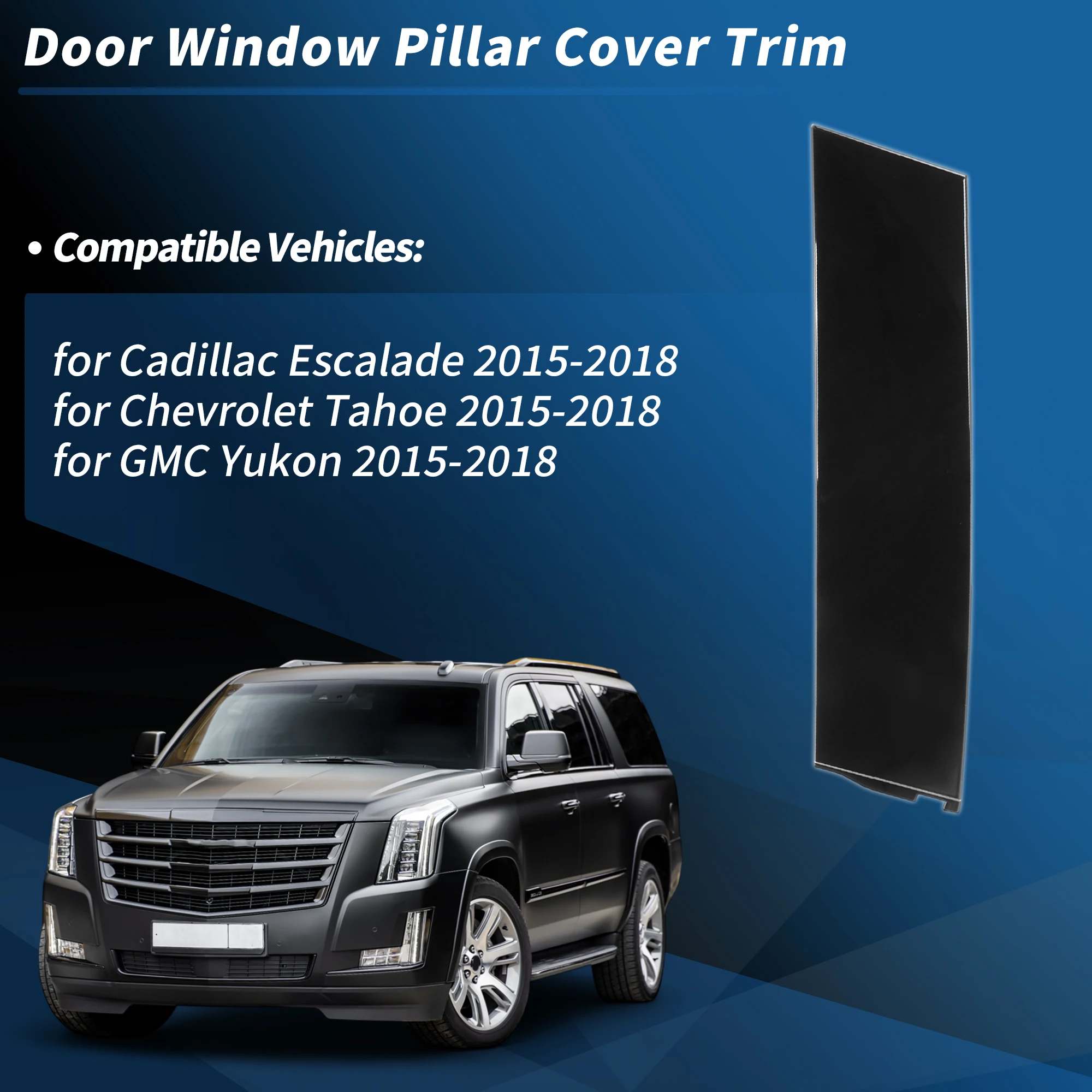 Moldura pilar C izquierda X Autohaux – Escalade, Tahoe, Yukon 2015-18