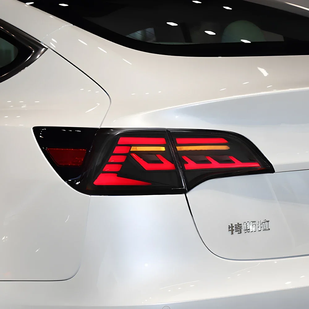 Luces trasera LED Tesla Model 3 Model Y 2019-2023 piloto dinámico - imagen 3