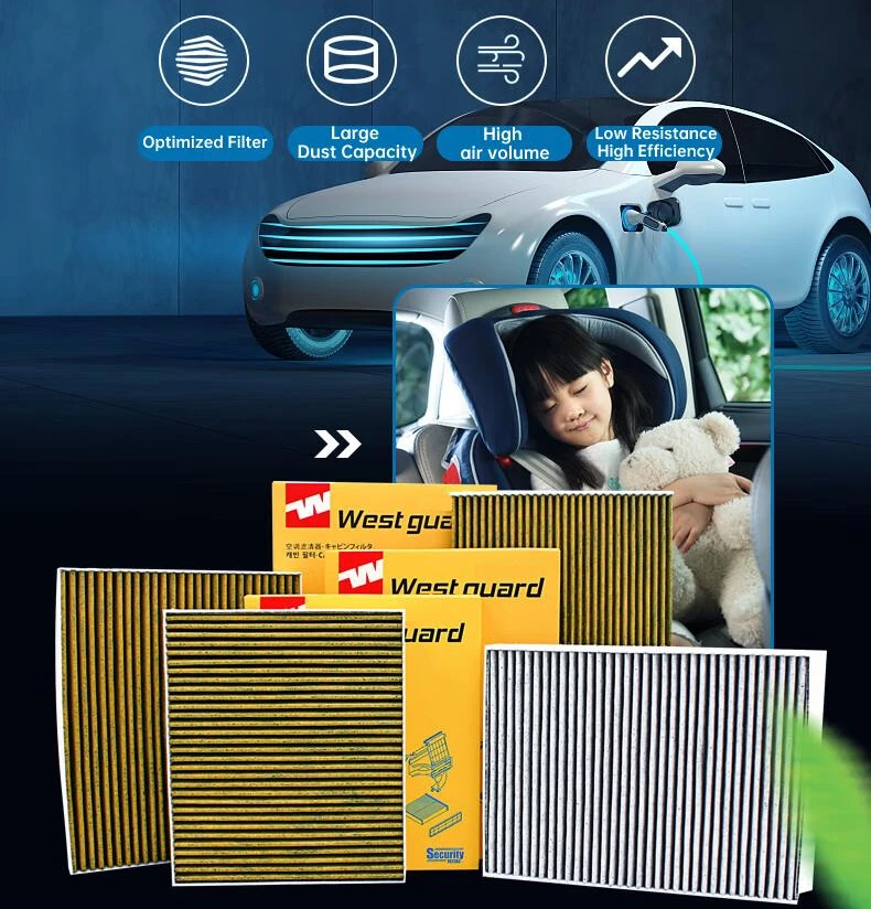 WESTGUARD Filtro habitáculo Volvo XC40 2017-2023 31497284 - imagen 4