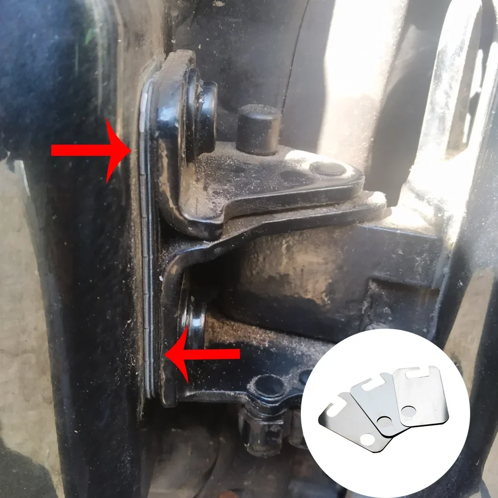 Calzo de ajuste para bisagra inferior de puerta Audi Q7 4L (2006-2015)