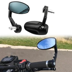 Espejos retrovisores ovalados para Triumph Speed Triple – 7/8" negro