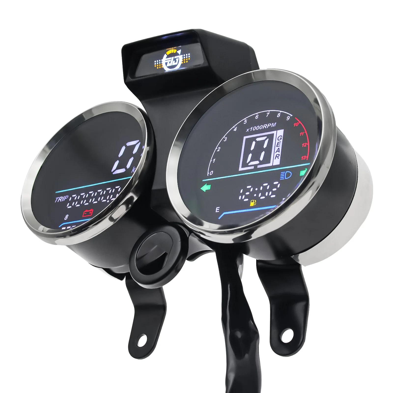 Tablero LED digital velocímetro y RPM con soporte – Suzuki GN 125 - imagen 3