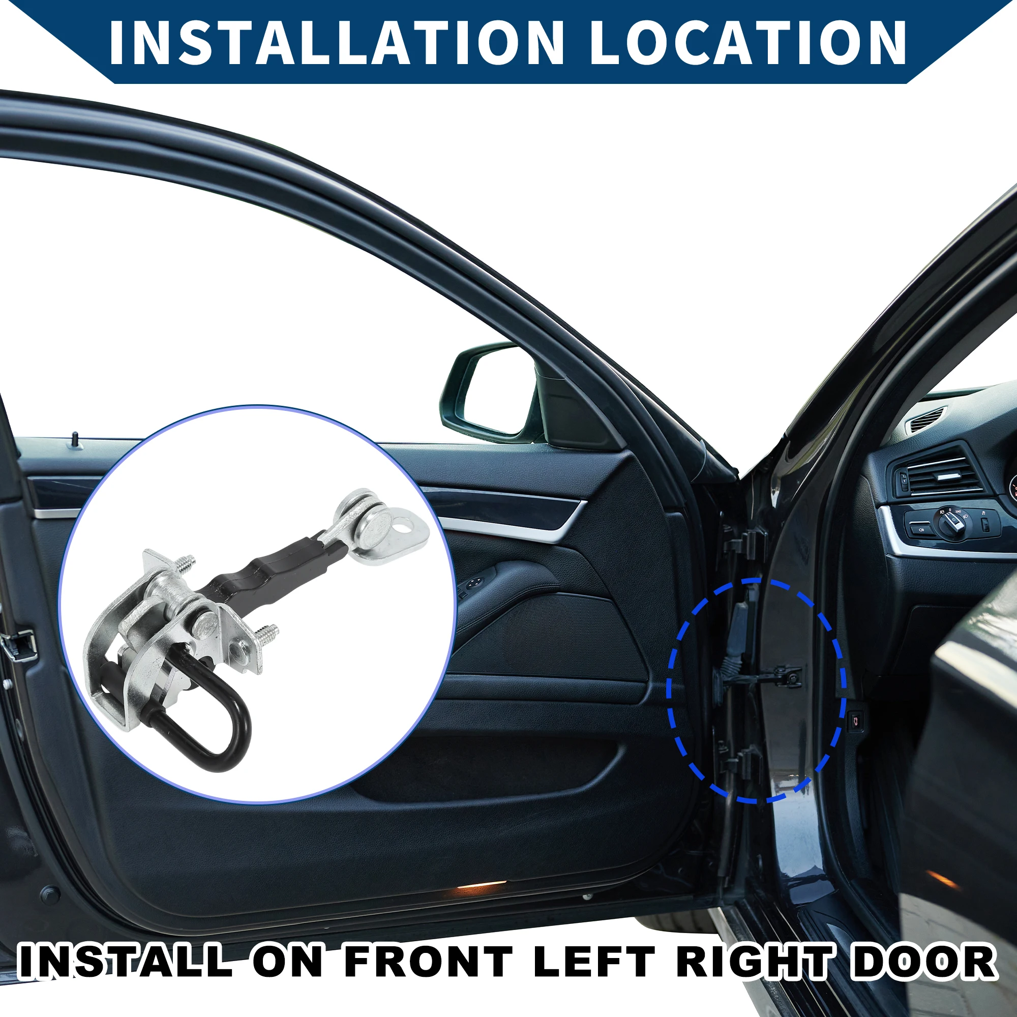 AUTOHAUX 50512114 Tirante limitador de puerta Alfa Romeo 3 puertas