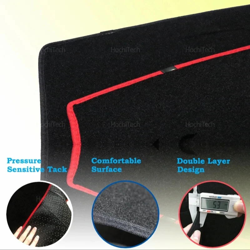 Para Opel Astra K 2016-2019 Vauxhall Holden alfombrilla para salpicadero de alta calidad cubierta para salpicadero almohadilla parasol accesorios para alfombras - imagen 5