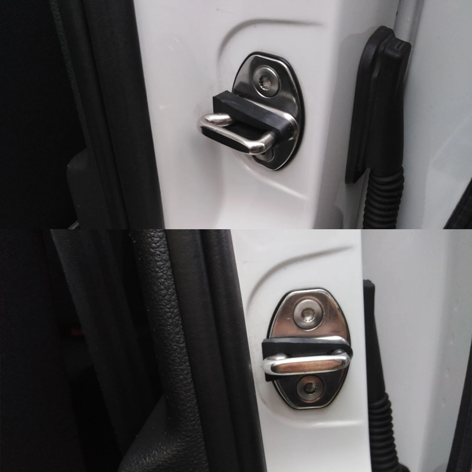 Ejemplo de montaje en puerta de VW