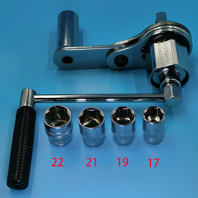 Llave multiplicadora de par para desmontar tuercas de rueda - imagen 2