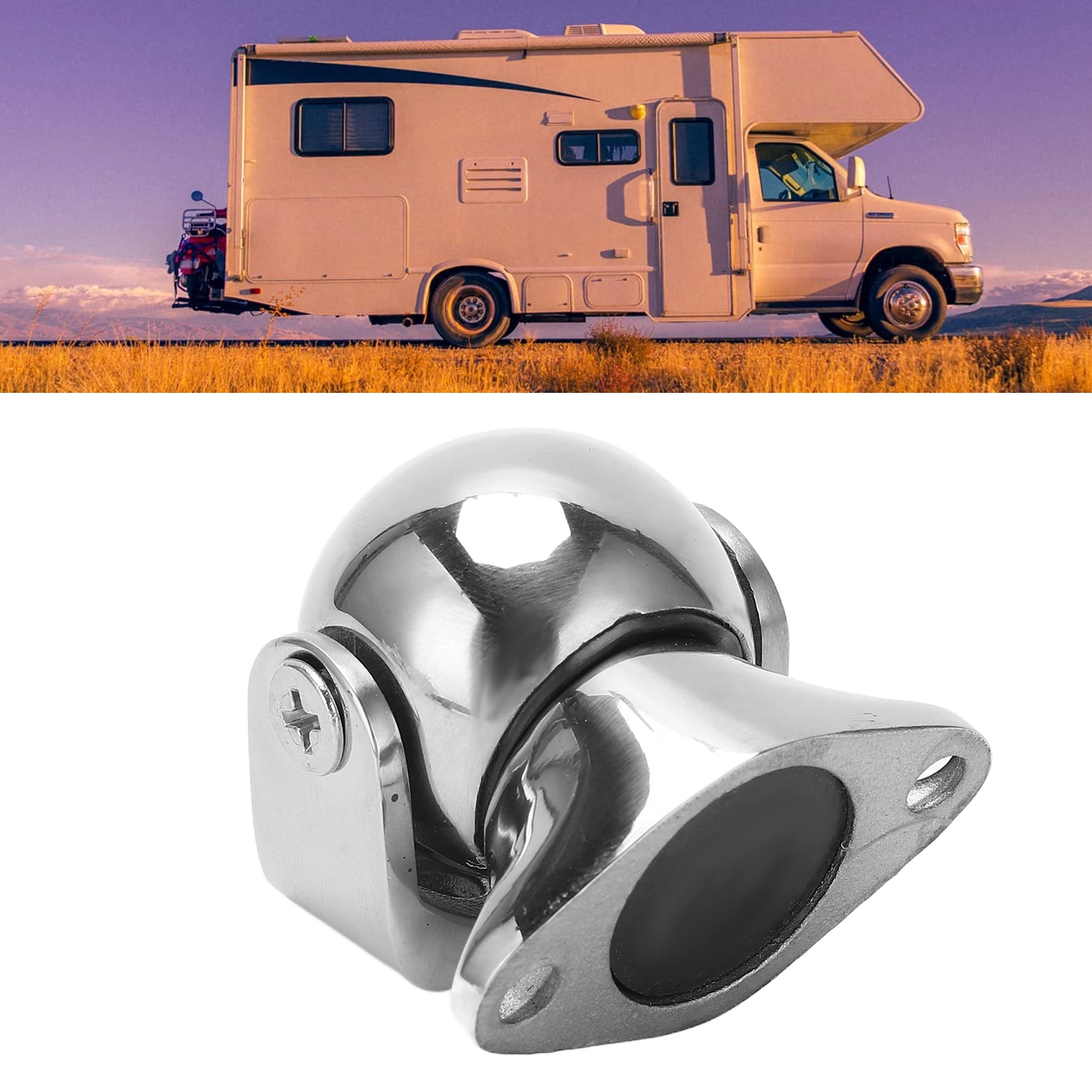 Tope puerta magnético inox 316 para autocaravana y barco - imagen 5