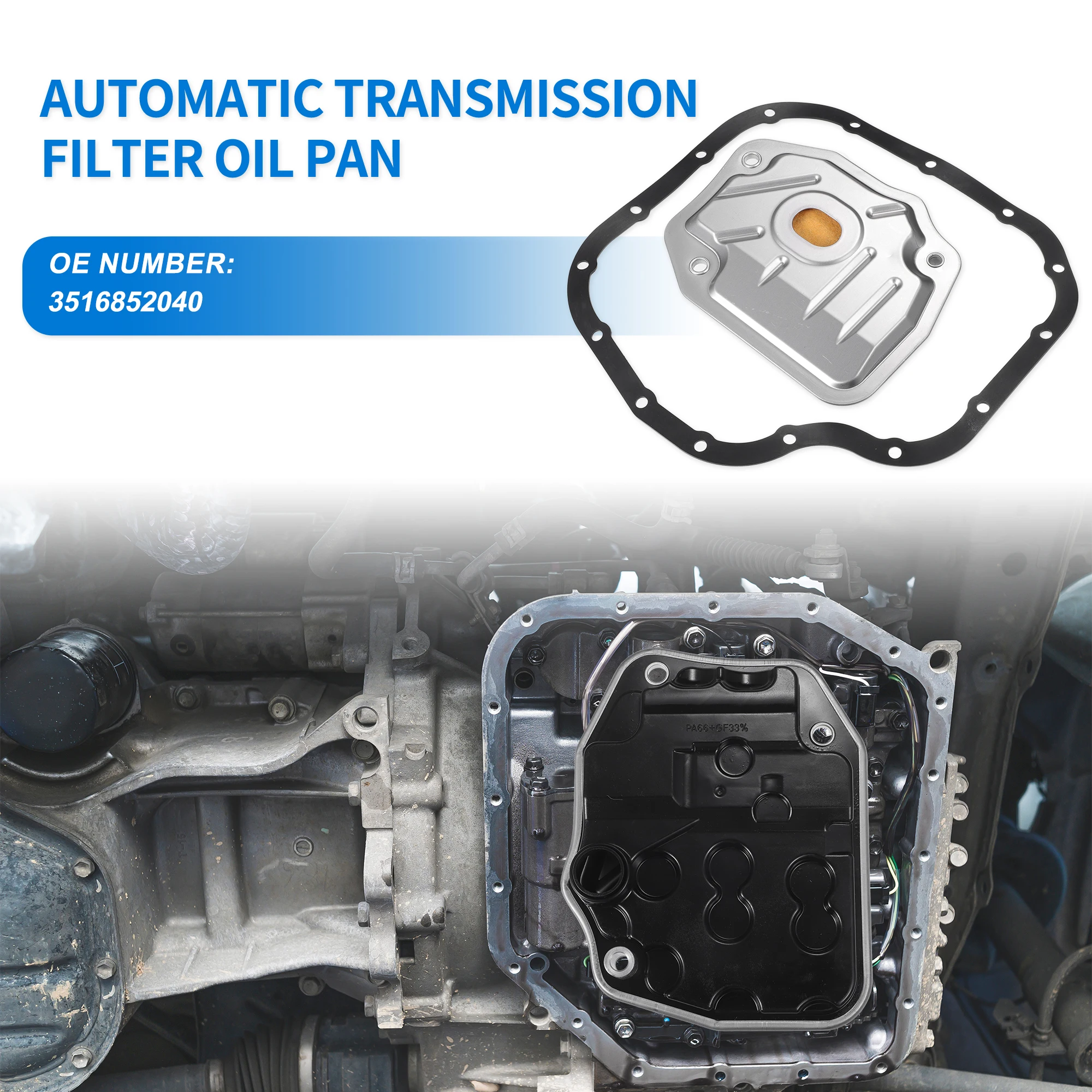 UXCELL Junta de aceite y filtro de transmisión – Yaris VIOS 2005-2013