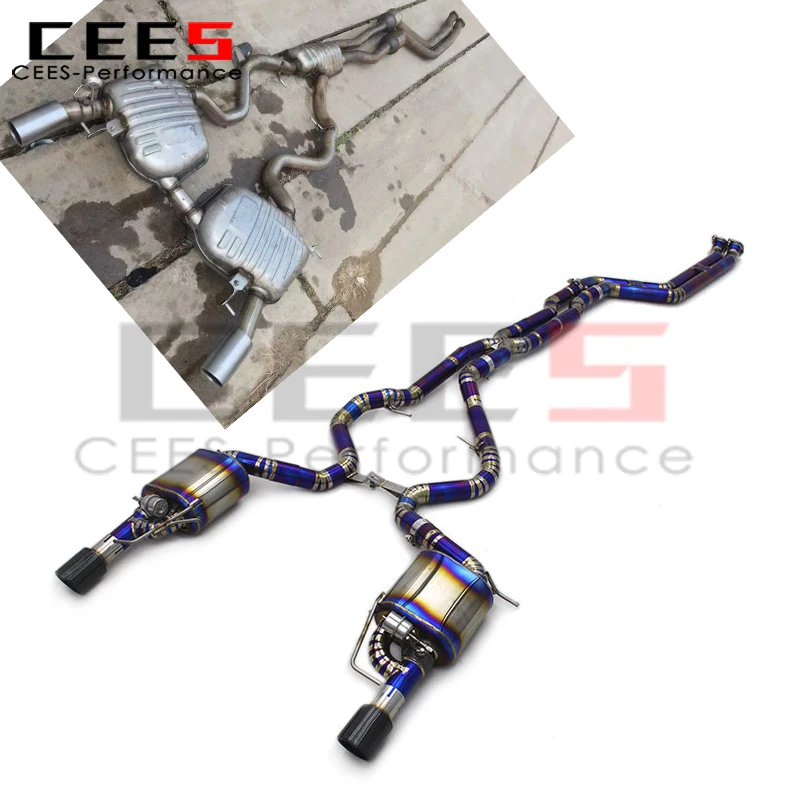 Escape deportivo valvetronic Cees para BMW 335i E90/E92/E93 N54/N55