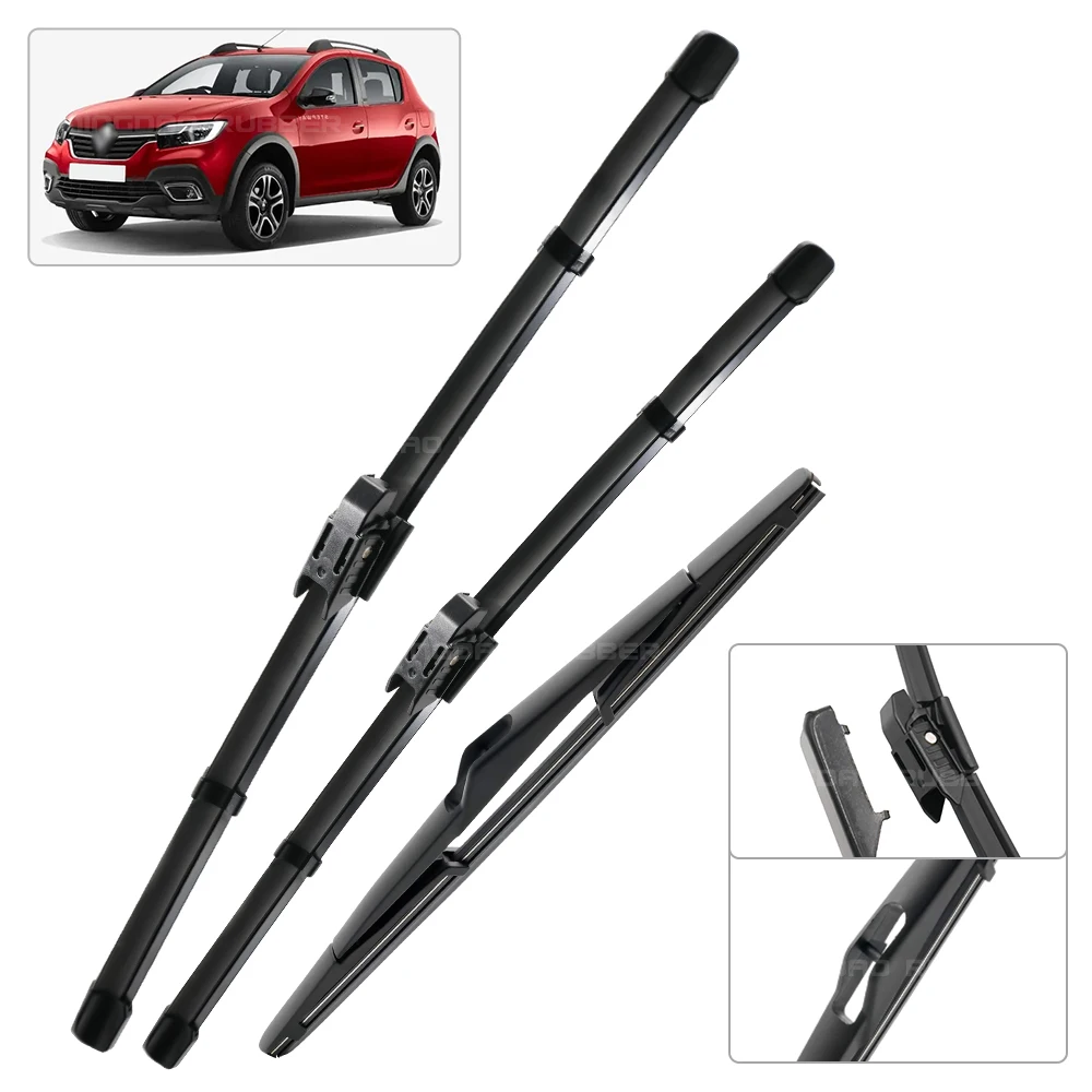 Escobillas limpiaparabrisas Dacia Sandero 2020-2024 – set completo 24+16+9 - imagen 2