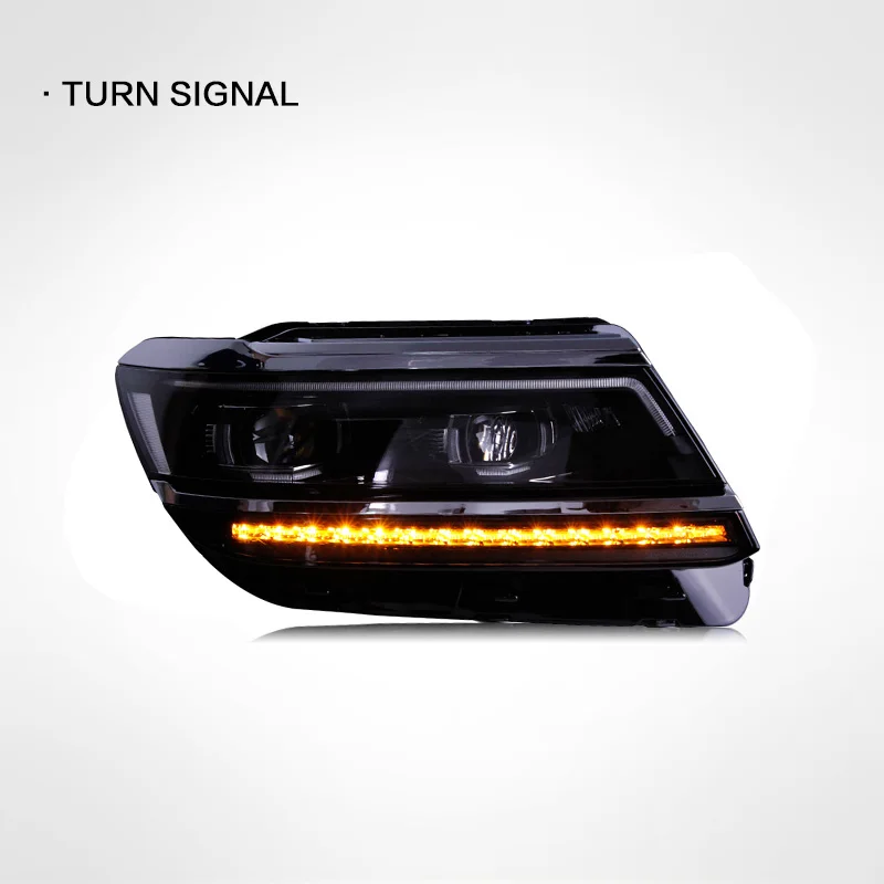 Faros LED Sewiyolin VW Tiguan L 2017-2019 DRL antiniebla PlugPlay - imagen 3