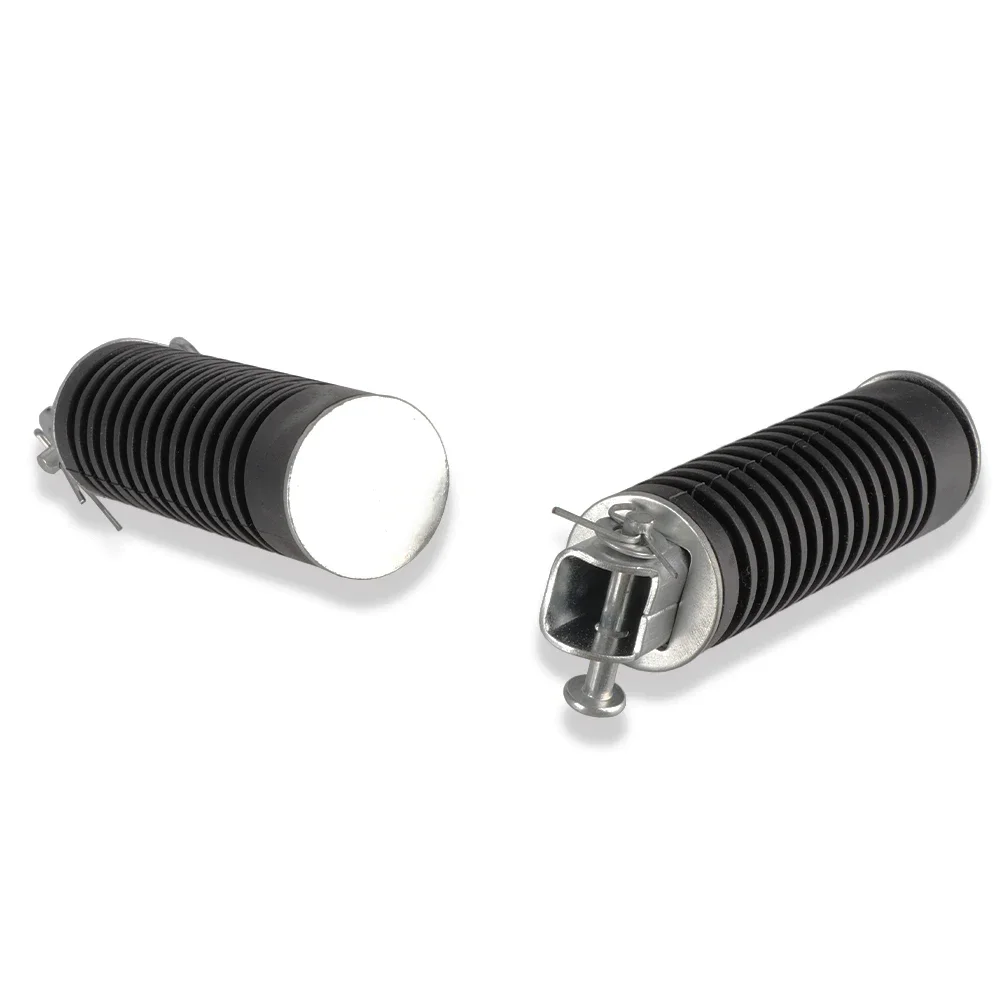 Estriberas traseras de goma negras para moto Honda CG125 - imagen 4
