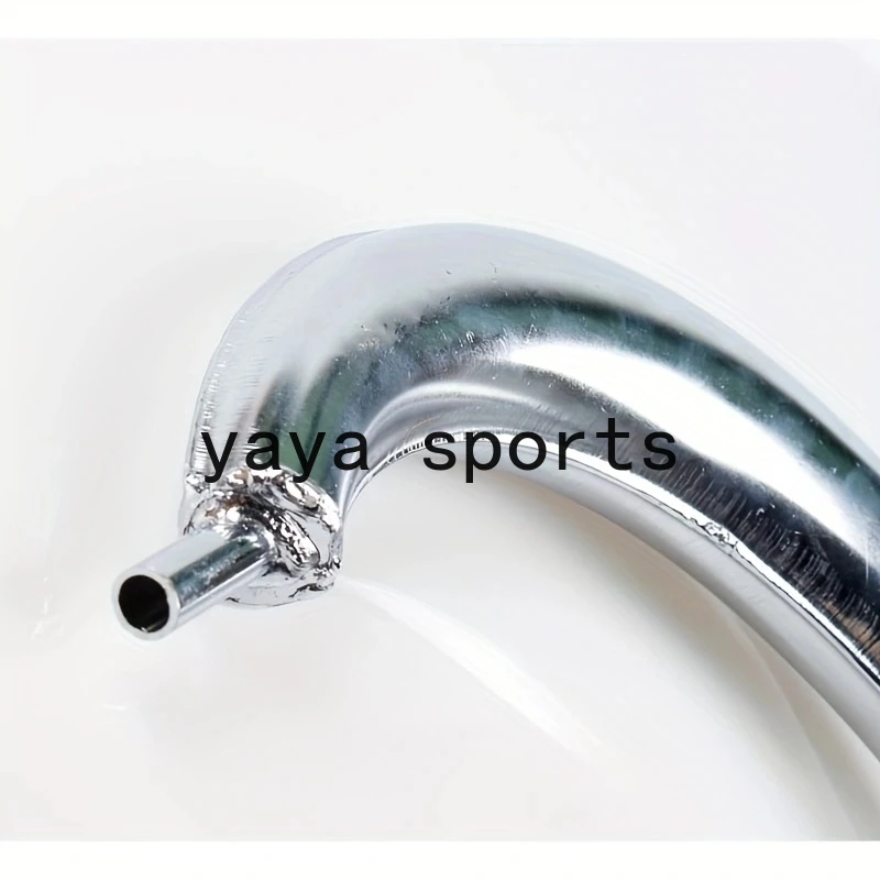 Silenciador de escape negro tipo media luna para motor 2T bicicleta - imagen 4