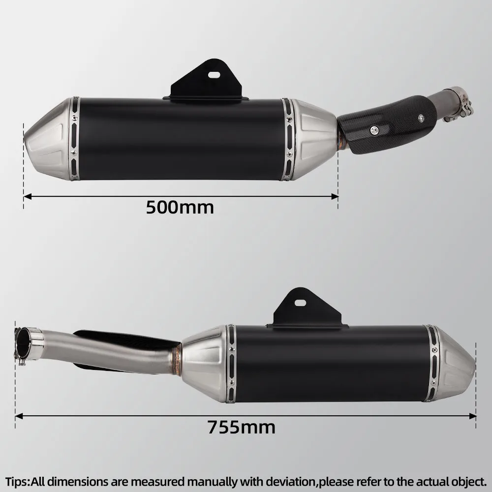 Sistema de escape completo Yamaha Ténéré 700 2019-2025 con DB Killer - imagen 3