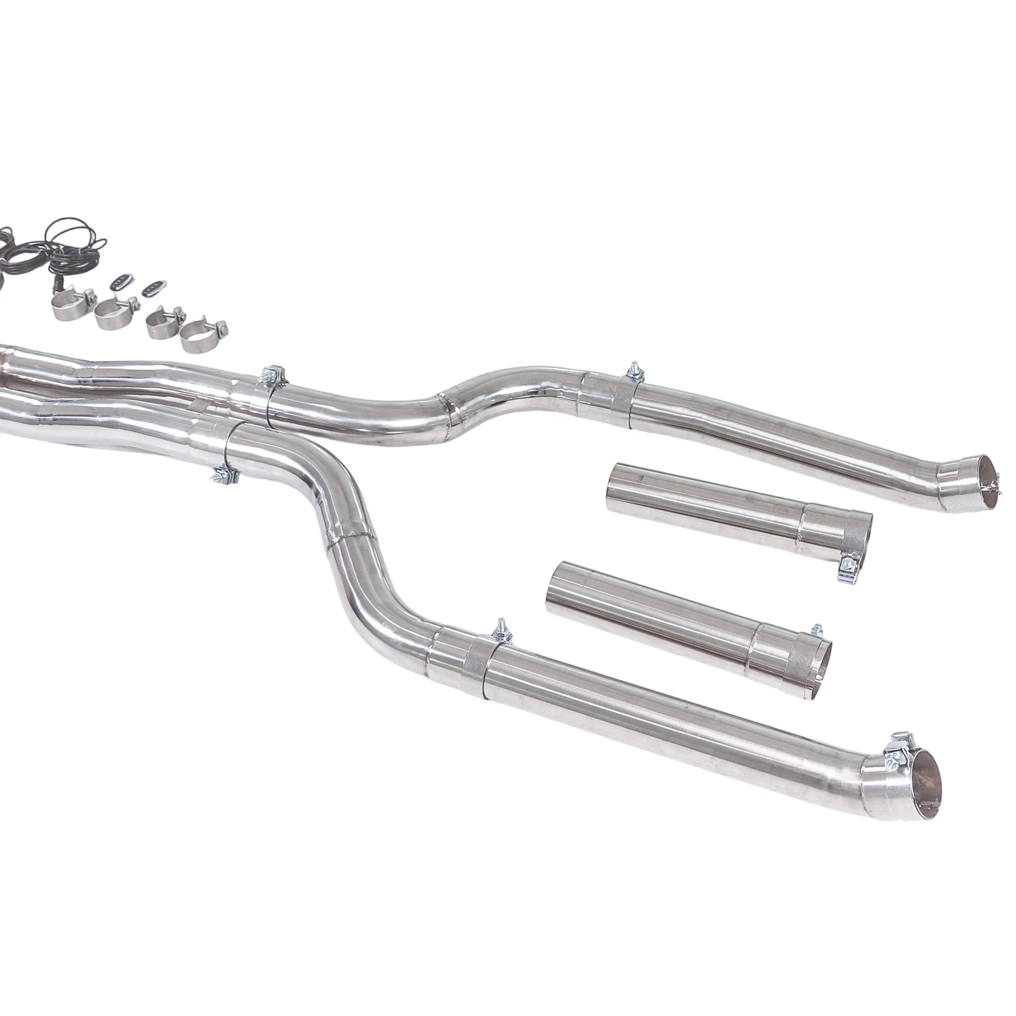 GFC escape catback con válvula eléctrica para BMW M550i G30 4.4T - imagen 5