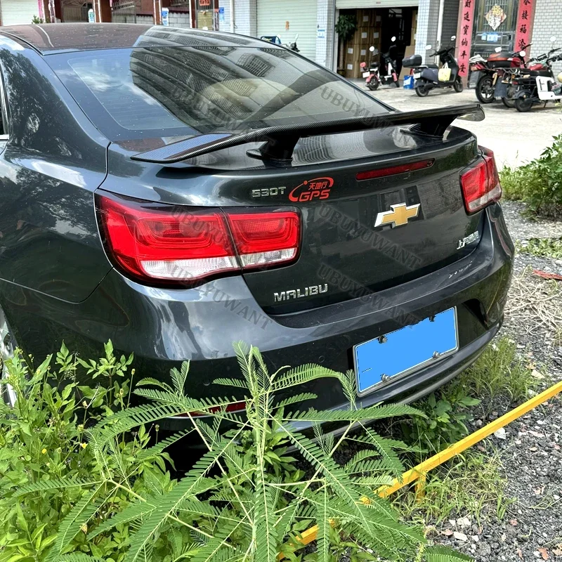 Alerón trasero ABS negro brillante para Chevrolet Malibu 2011-2018 - imagen 5