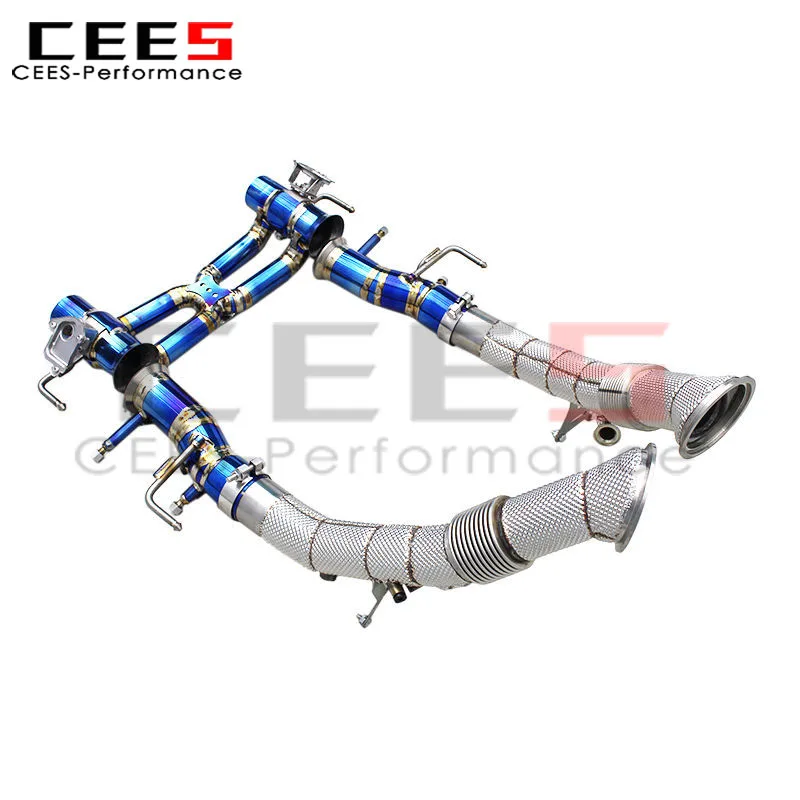 CEES Catback Tubos de escape para Ferrari SF90 3.9 V8 2019-2023 - imagen 2