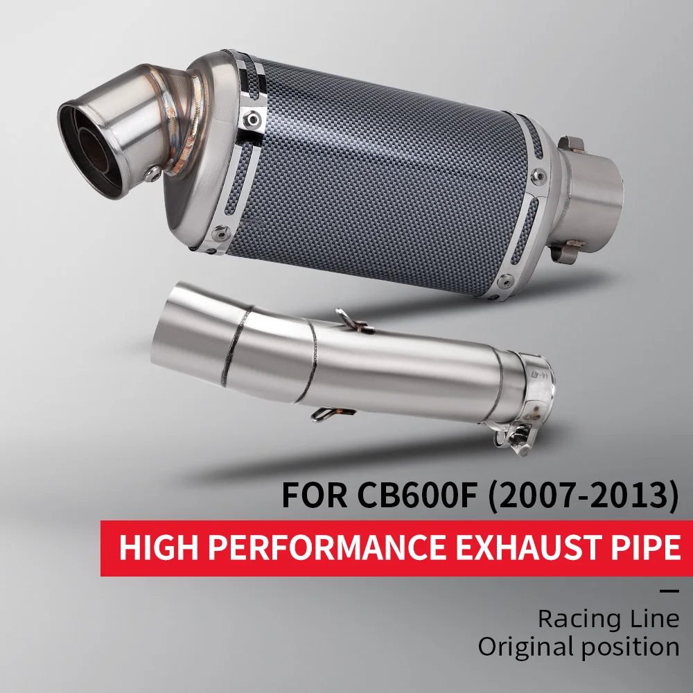 Tubo intermedio escape Honda CB600F Hornet 2007-2013