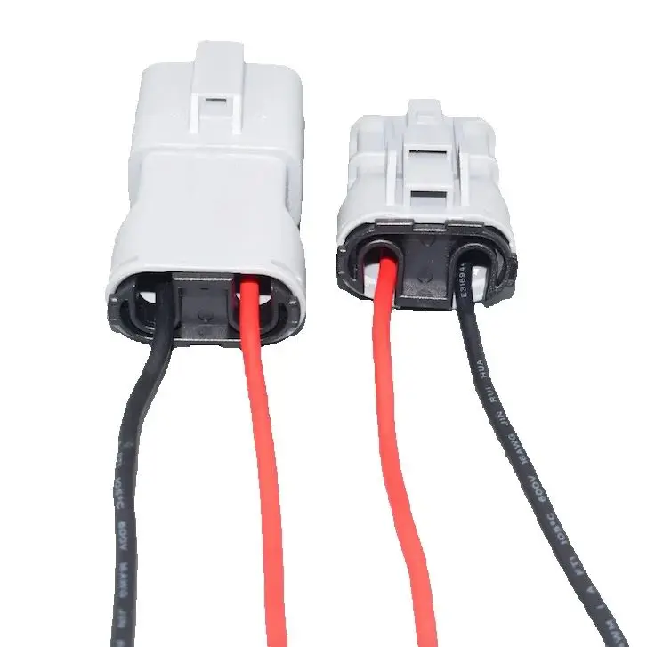 Conector impermeable Shhworldsea 2 pines arnés eléctrico 9,5mm