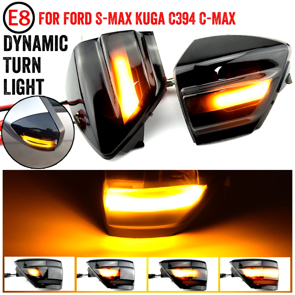 Luz LED intermitente dinámica retrovisor Ford S-Max, Kuga y C-Max - imagen 4