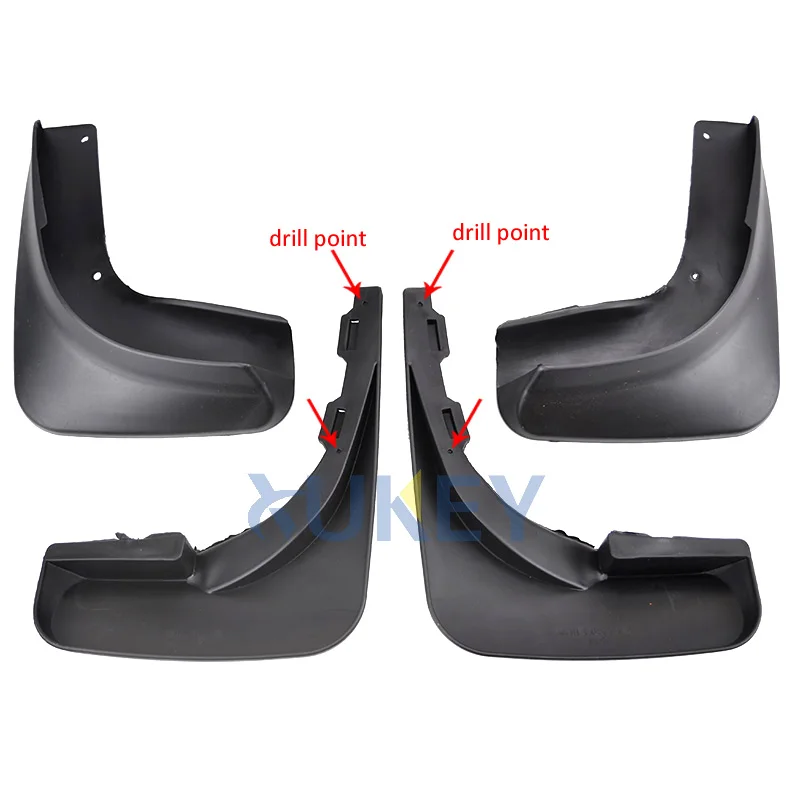 Juego de guardabarros moldeados para Volkswagen Golf VI 2009-2012 - imagen 3