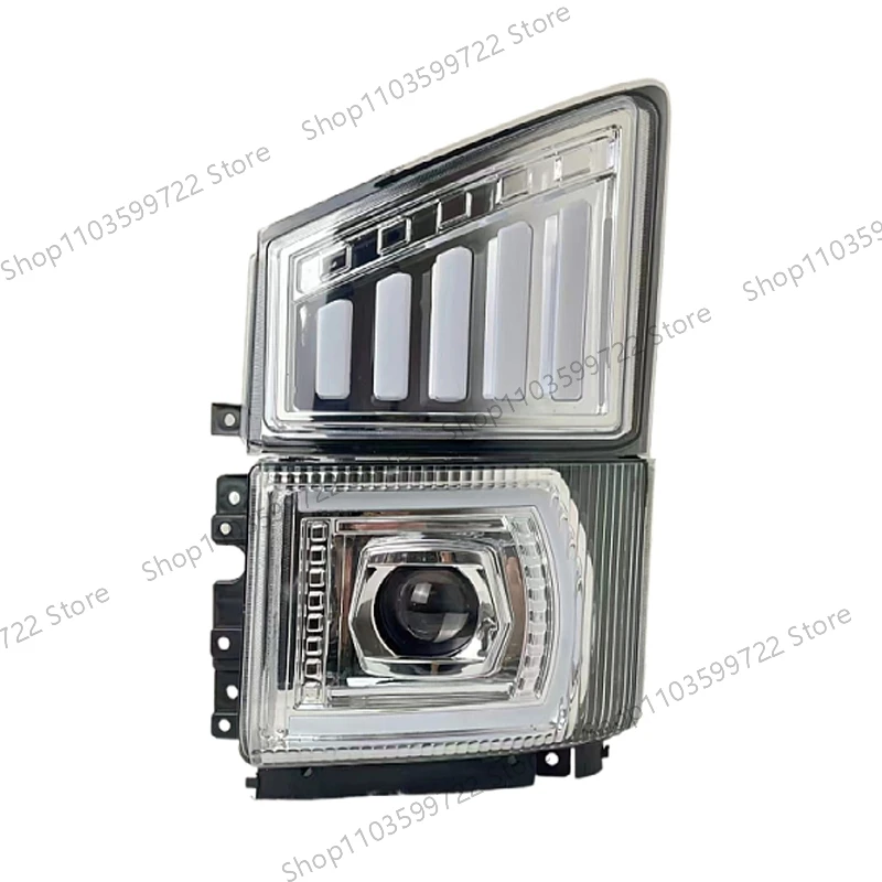 Faros LED Isuzu 700P 8-97585173-2 con antiniebla y DRL - imagen 2