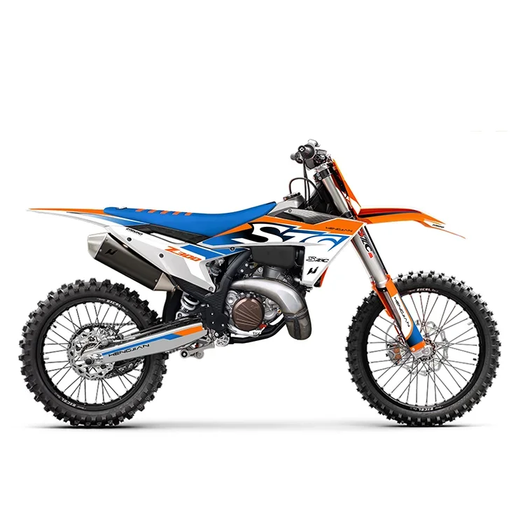 Motocross 300cc vista lateral con details
