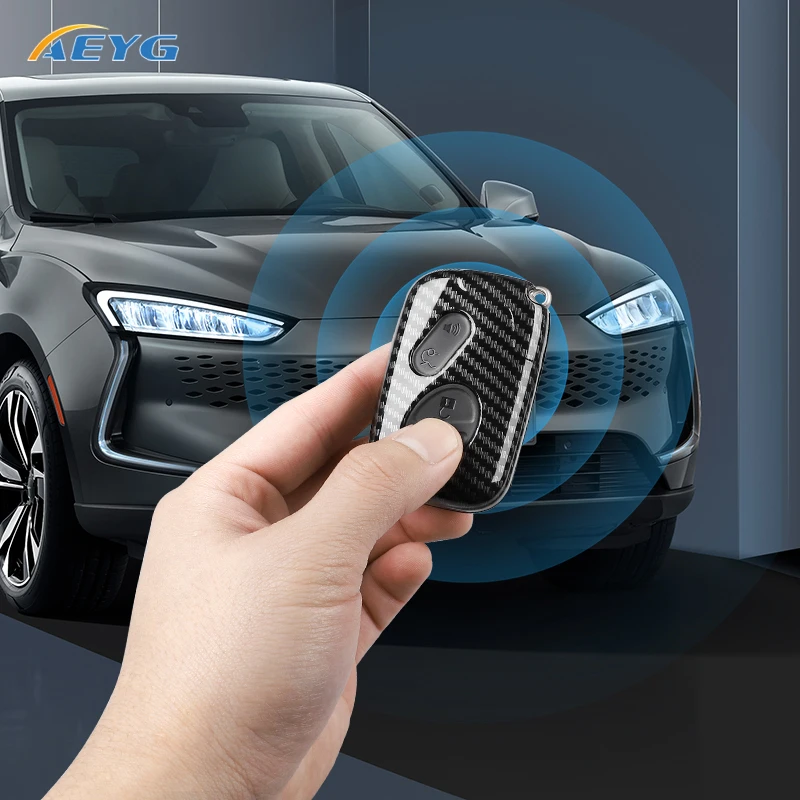 Funda para llave Lexus de ABS con efecto fibra de carbono - imagen 5