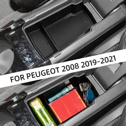 Organizador de consola central para Peugeot 2008 2019-2021