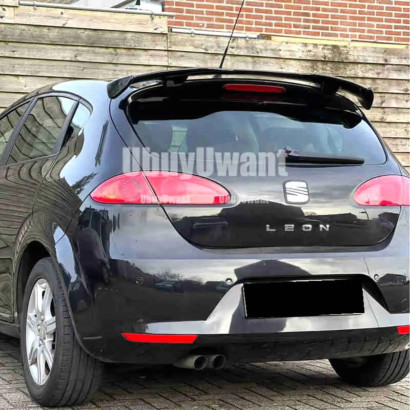 Alerón trasero ABS efecto fibra de carbono SEAT León MK1-MK5 Hatchback - imagen 2