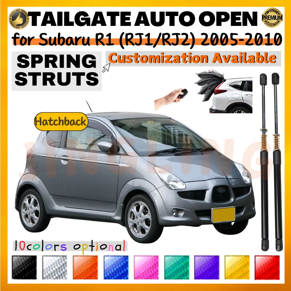 Puntales de maletero con resorte Subaru R1 RJ1 RJ2 2005-2010