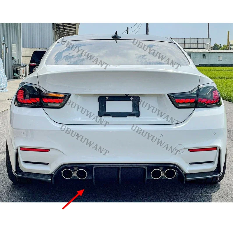 Difusor trasero BMW Serie 4 F32/F33/F36 estilo M4 2013-2016 - imagen 2