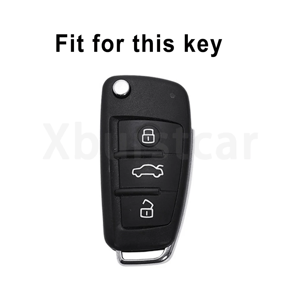 Funda TPU efecto cuero para llave Audi – A4 B7, A6 C6 y A3 8P - imagen 2