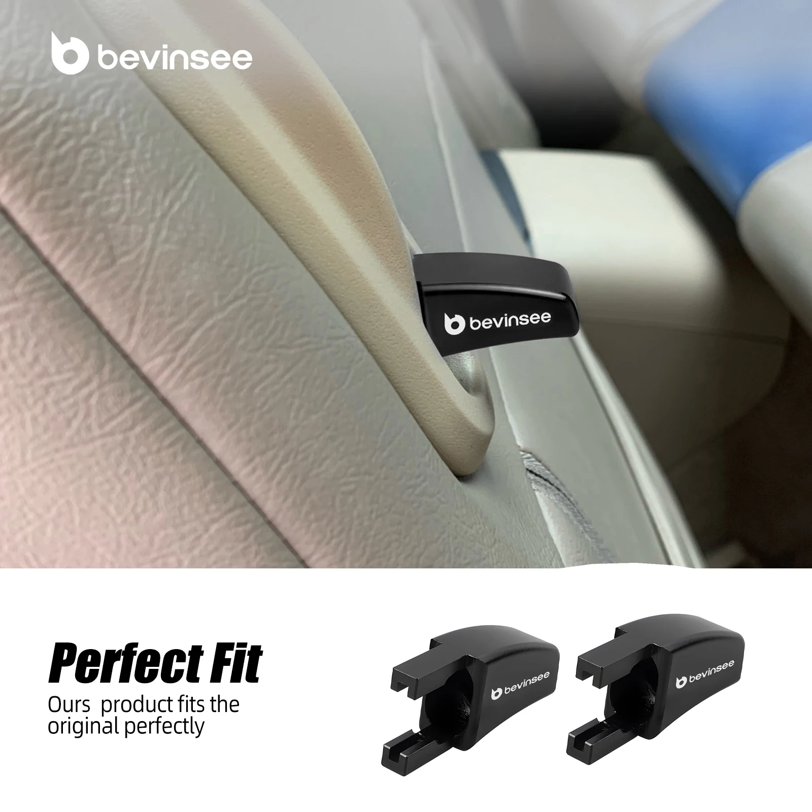 BEVINSEE 5R3Z-6362762-AAC, mando de liberación de asiento Ford Mustang - imagen 4