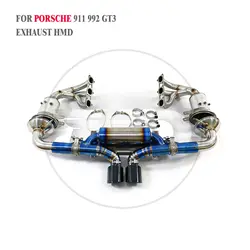 Escape titanio HMD alto flujo – Porsche 911 992 GT3