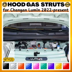 Puntales de capó Changan Lumin 2022+ – Amortiguadores gas delanteros