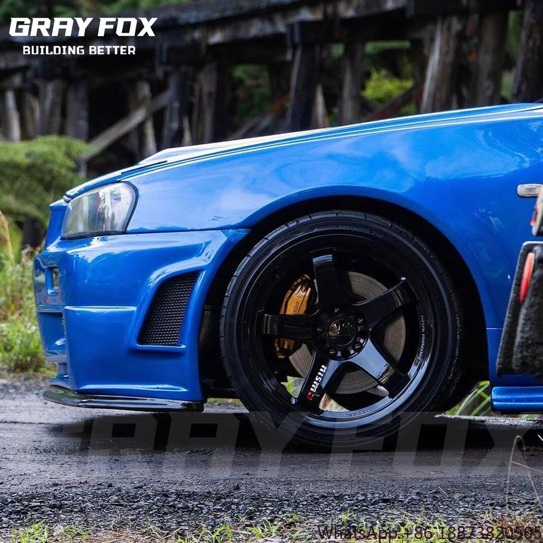 Llantas de ruedas forjadas de aleación Deep Convave 20 21 22 pulgadas 5*120 5*114,3 personalizadas para Nissan GTR R32 240sx 300zx Silvia 300z 350z - imagen 3