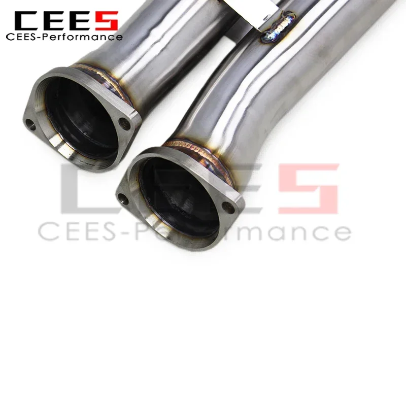 Tubo central Cees con resonadores – BMW M3 M4 F80 F82 F83 S55 3.0T 2014-2019 - imagen 4